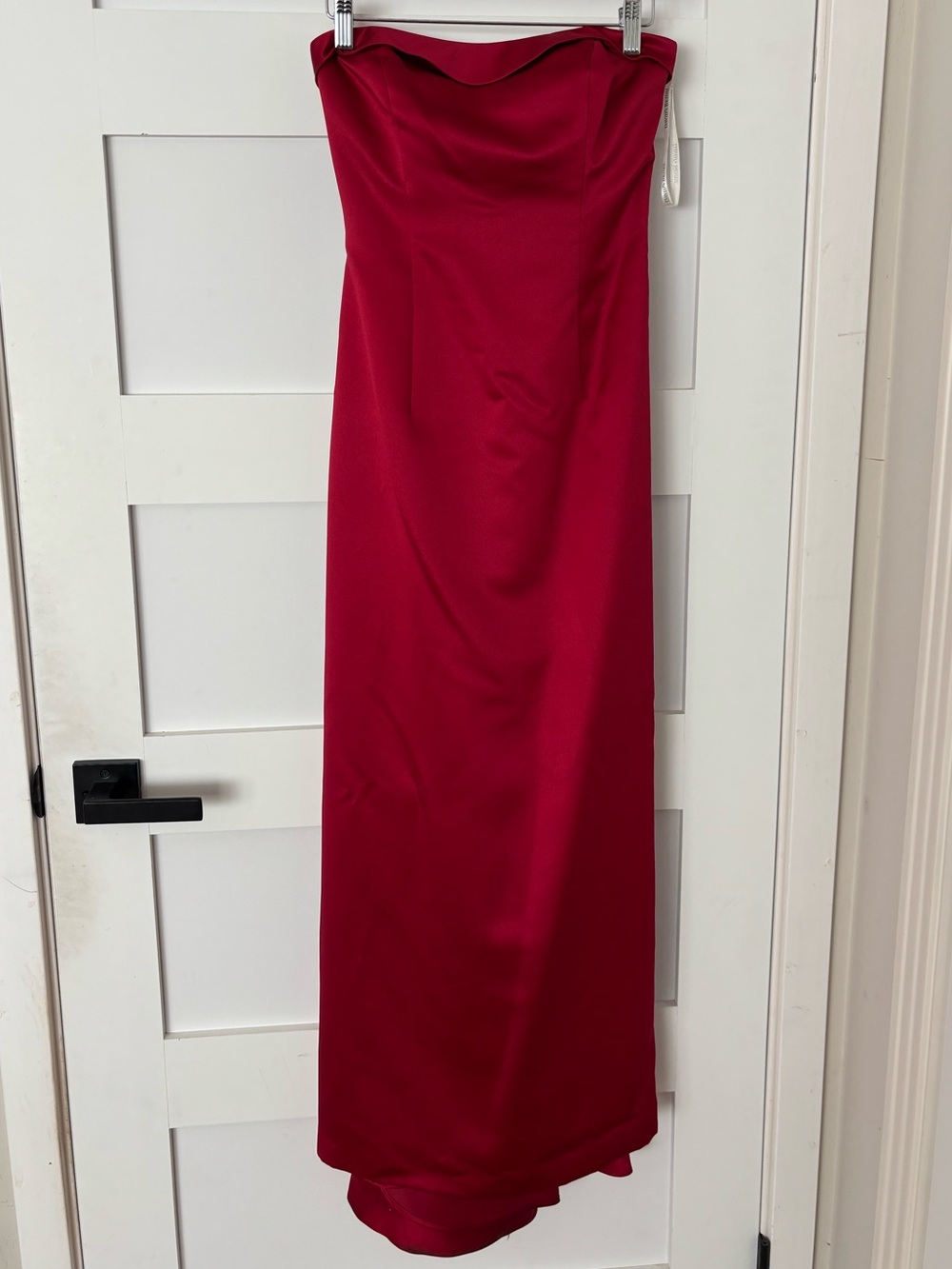 David’s Bridal Red Gown